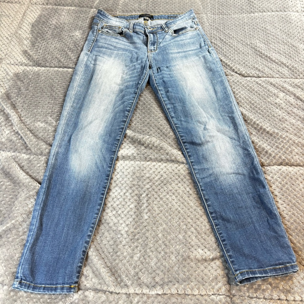 Judy Blue Faded Relaxed Fit Denim Jeans 7/28